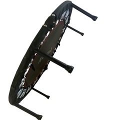 【ジ1106-06】大人から子どもまでエクササイズとして使える‼️ Vsadey折りたたみ式トランポリン 耐荷 重150kg 　の画像