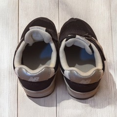 New Balance 996 キッズ 14cm ブラックの画像