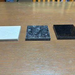 御影石のコースター！の画像