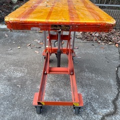 東正車輛 ゴールドリフター 油圧・足踏式 スタンダード 500kg w60cm L90cm 引取限定の画像