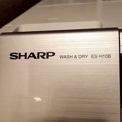 SHARP　ドラム式洗濯機の画像