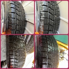 日産純正！バリ溝！165/70R14スタッドレス！激安！の画像