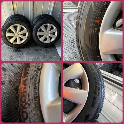 日産純正！バリ溝！165/70R14スタッドレス！激安！