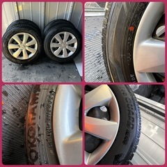 日産純正！バリ溝！165/70R14スタッドレス！激安！の画像