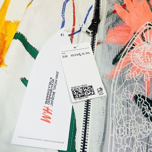 バスキア×H&M✨BASQUIAT✨ボンバージャケット✨新品✨タグ付き✨MA1