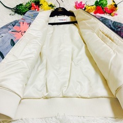 バスキア×H&M✨BASQUIAT✨ボンバージャケット✨新品✨タグ付き✨MA1の画像