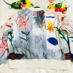 バスキア×H&M✨BASQUIAT✨ボンバージャケット✨新品✨タグ付き✨MA1の画像