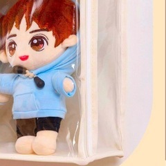 ぬいぐるみ収納　ウォールポケットの画像