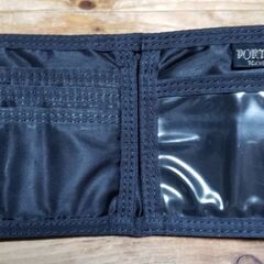 PORTER二つ折り長財布(黒)の画像