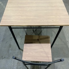 ダイニングテーブルセット イス 2個付きの画像