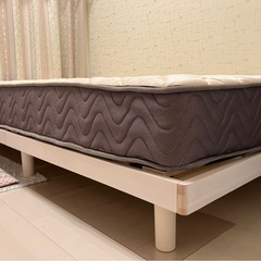 ニトリ　セミダブルベット　の画像