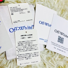 希少✨OFF-WHITE✨オフホワイト✨ボディバッグ✨ウェストバッグ✨肩がけ✨の画像