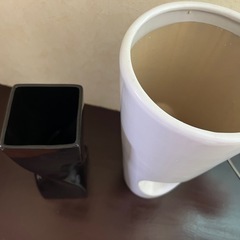 花瓶◆白と黒の画像