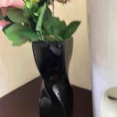 花瓶◆白と黒の画像
