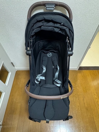 Cybex サイベックス コヤ COYA クロームフレーム / セピアブラックバンパーバー付き