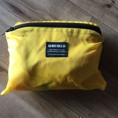  【引き取り限定。置き配。越前市】雨合羽　サイズS　ユニクロの画像