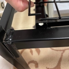 ニトリシングルベッドフレーム棚付きの画像