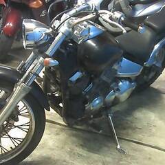 YAMAHA ドラックスター400 黒 格安提供車 半額配送キャンペーン クランキング確認 期間限定 現状渡し諸経費￥0- 横浜 P-Yardの画像