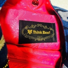 デニム✨未使用✨Think Bee!✨シンクビー ✨ショルダーバッグ✨迷彩✨完売の画像