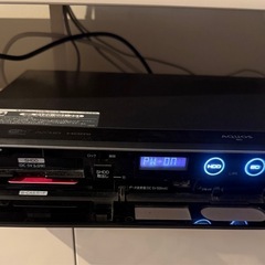 ジャンク 訳あり　シャープ AQUOS  ブルーレイディスクレコーダー　DVDレコーダー　録画 の画像