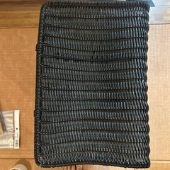    『ランドリーバスケット ブラック』の画像