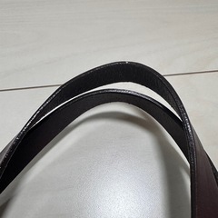 レザートートバッグ　ブラック　旅行　ビジネス　の画像