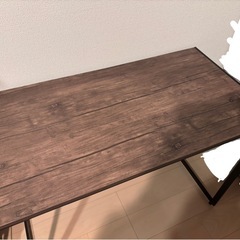 目立った傷汚れなし　折りたたみデスクの画像