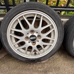 コペン10th Anniversary    純正BBS アルミホイール４本セットの画像