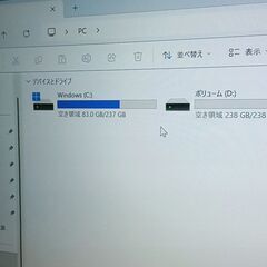 レノボThinkPad X13 Gen 1 M.2NVMe SSD512GBメモリ8GBの画像