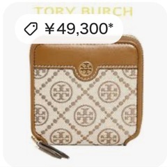 極美品✨TORY BURCH✨トリーバーチ✨財布✨モノグラム✨ジャガード✨限定の画像