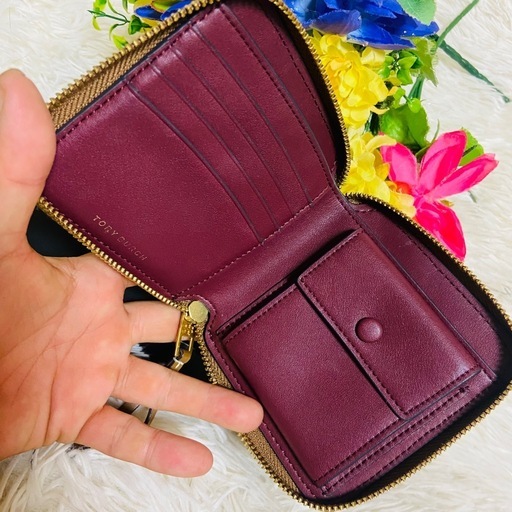 極美品TORY BURCHトリーバーチ財布モノグラムジャガード限定