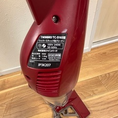 TWINBIRD 掃除機　2023年製の画像