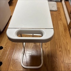 フタ付きごみ箱 スライド式 オールホワイトの画像