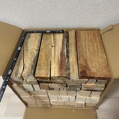 薪　80サイズ　21センチ　⑧ キャンプ　焚き火の画像