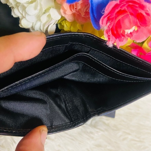 本革✨RALPH LAUREN✨ラルフローレン✨財布✨ポロベア✨レザー✨二つ折り