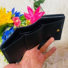本革✨レシート付✨SAINT LAURENT✨サンローラン✨財布✨星柄✨レザー✨の画像