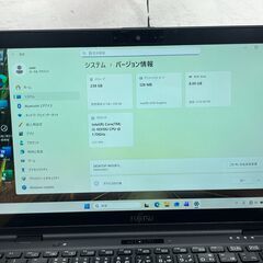タッチパネル＞1099 Fujitsu Lifebook U9310XE 8GB/SD256 軽量　第10世代　Win11 office2024の画像