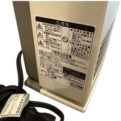 山善　セラミックファンヒーターの画像