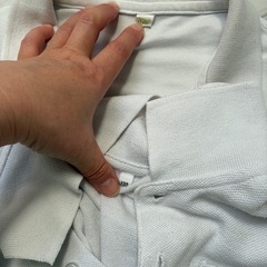 130cm 長袖ポロシャツの画像