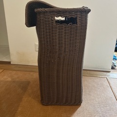    『ランドリーバスケット ブラック』の画像