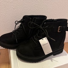 INGNI イング ショートブーツ ブラック Mサイズの画像
