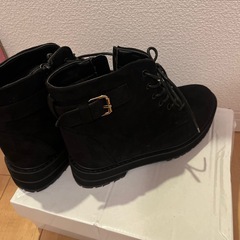 INGNI イング ショートブーツ ブラック Mサイズの画像