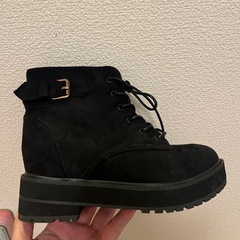 INGNI イング ショートブーツ ブラック Mサイズの画像