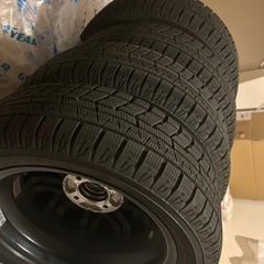 2024年製スタッドレス美品　アイスガード165/55R14 の画像