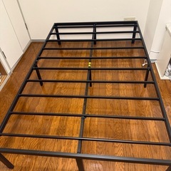 ニトリ セミダブルマットレス　フレーム
セット　の画像