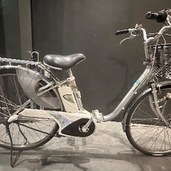🚲電動アシスト自転車番号 26  Panasonic  大阪府内全域 配達無料  保管場所に引き取りに来て頂ける場合は値引きしますの画像