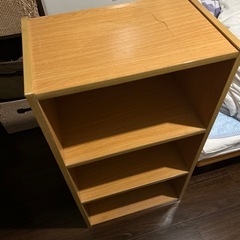 3段カラーボックス　差し上げますの画像