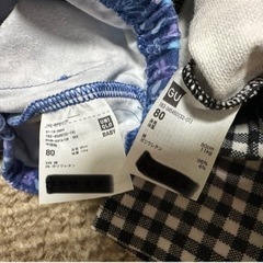 GU ユニクロ　レギンス　2枚セット　まとめ売り　ベビー服　保育園着の画像