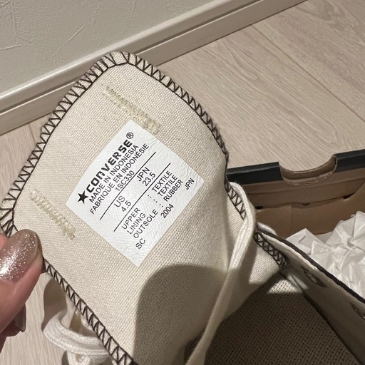 新品！コンバース23.5cm