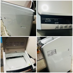 ♻️激安✨美品✨HITACHI 乾燥
付き洗濯機　8KG/4.5KG ♻️ BW-DV80AFの画像